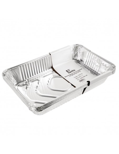 Fiesta Rectangular Foil Containers 1/1 GN
