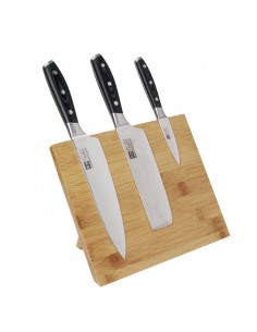 Vogue Wooden Magnetic Knife Stand 245mm 2