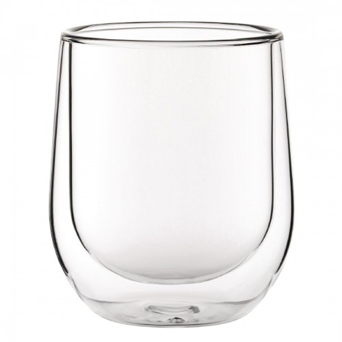 Double walled Latte Glass 270ml