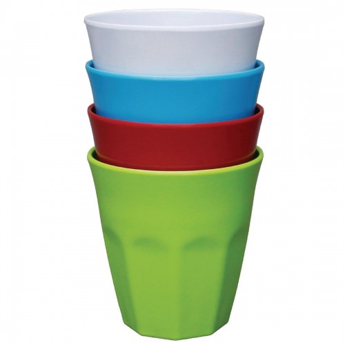 Kristallon Melamine Plastic Tumbler Red 290ml