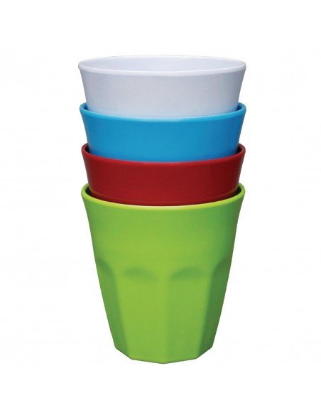 Kristallon Melamine Plastic Tumbler Red 290ml