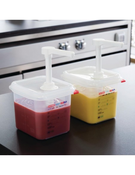 Araven Sauce Dispenser GN 1/6 Transparent 2.6Ltr
