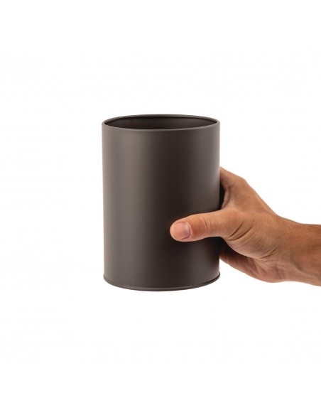 Olympia Galvanised Utensil Tin Grey