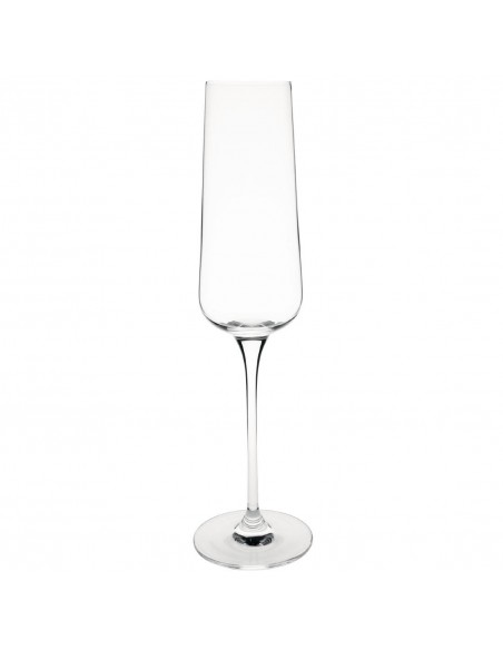 Olympia Claro One Piece Angular Champagne Flute 260ml