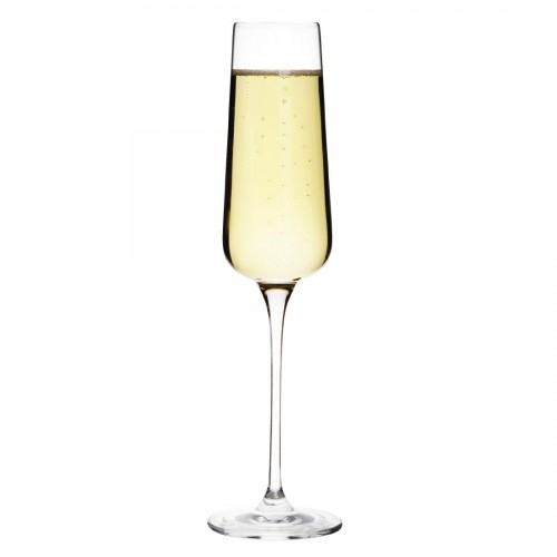 Olympia Claro One Piece Angular Champagne Flute 260ml