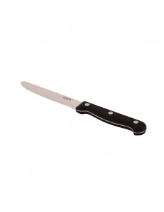 Olympia Rounded Steak Knives Black