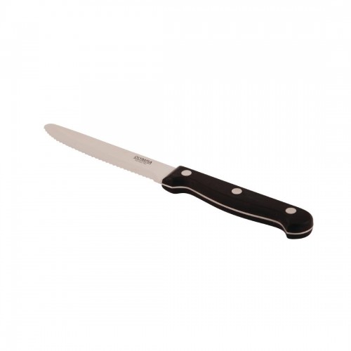 Olympia Rounded Steak Knives Black