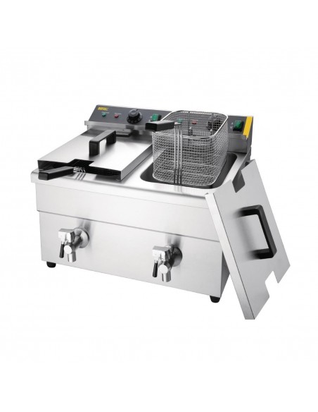 Buffalo Twin Tank Induction Fryer 2x3kW