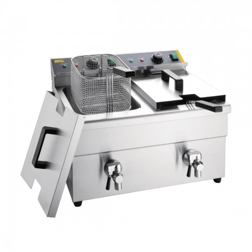Buffalo Twin Tank Induction Fryer 2x3kW