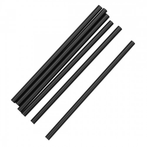 Fiesta Green Compostable CPLA Cocktail Stirrer Straws Black