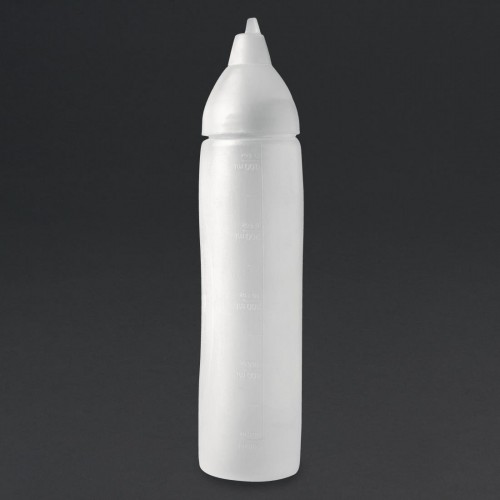 Araven Clear Non-Drip Sauce Bottle 17oz