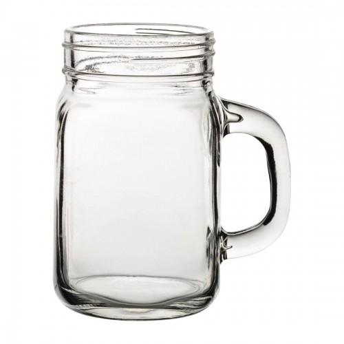 Utopia Handled Mason Jars 430ml