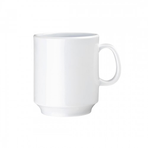 Kristallon Melamine Mugs White 340ml 12oz