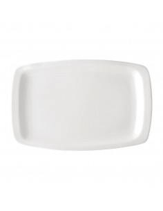 Utopia Titan Rectangular Plates White 230mm x 360mm