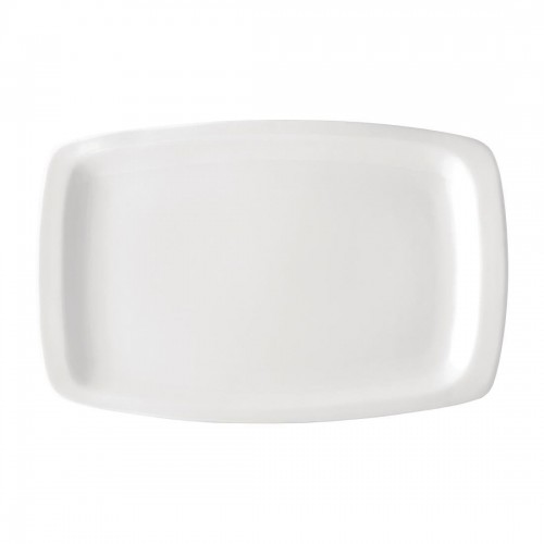 Utopia Titan Rectangular Plates White 230mm x 360mm