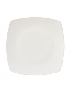 Utopia Titan Rounded Square Plates White 270mm