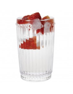 Olympia Baroque Glass Tumbler 395ml 2