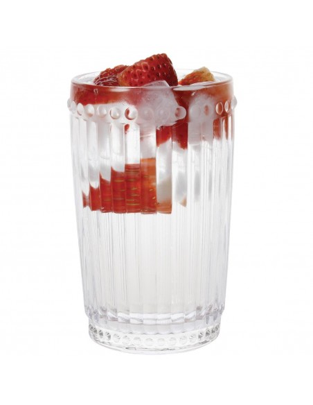 Olympia Baroque Glass Tumbler 395ml