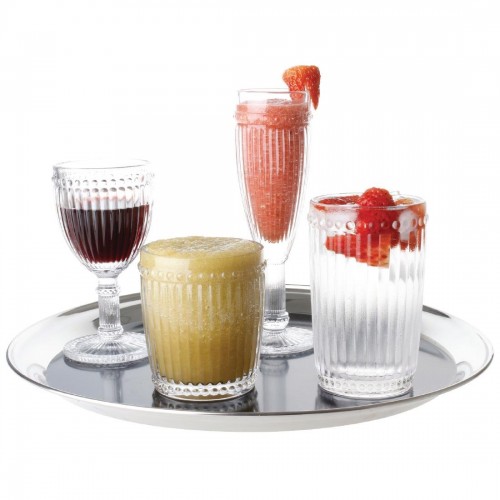 Olympia Baroque Glass Tumbler 395ml