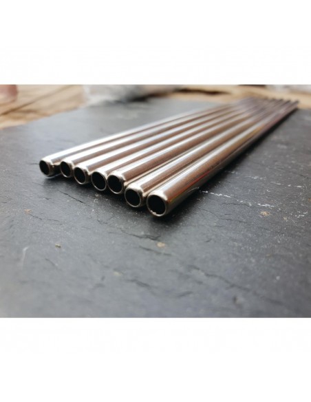 Stainless Steel Metal Straws 85" (Box 25)
