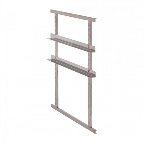 Cambro Kit of 2 Stainless Steel Rails for Cam GoBoxes