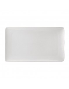 Utopia Pure White Rectangular Plates 210 x 350mm