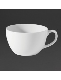 Utopia Titan Bowl-Shaped Cups White 340ml