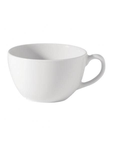 Utopia Titan Bowl-Shaped Cups White 340ml