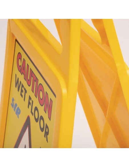 SYR Safe Guard Non-Tip Wet Floor Safety Sign