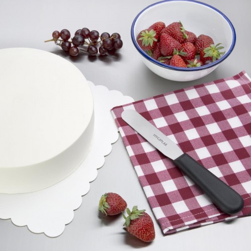 Hygiplas Straight Blade Palette Knife Black 10cm