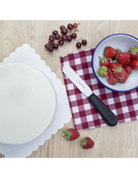 Hygiplas Straight Blade Palette Knife Black 10cm