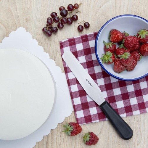 Hygiplas Straight Blade Palette Knife Black 15cm