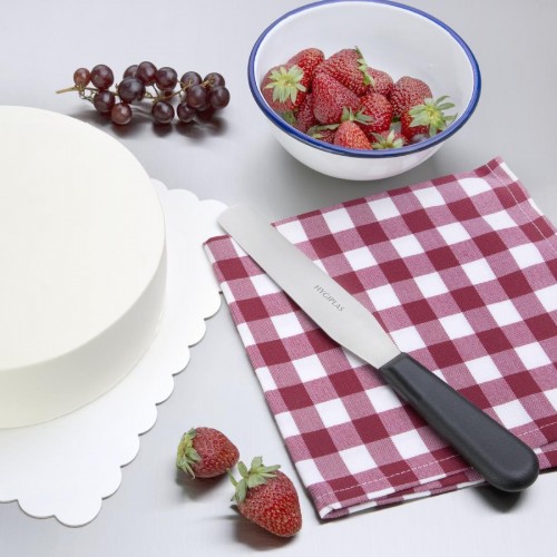 Hygiplas Straight Blade Palette Knife Black 15cm