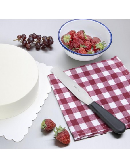 Hygiplas Straight Blade Palette Knife Black 15cm