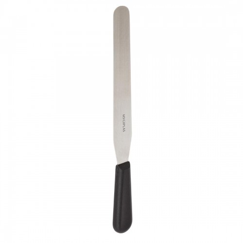 Hygiplas Straight Blade Palette Knife Black 20.5cm