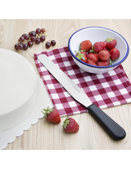 Hygiplas Straight Blade Palette Knife Black 25.5cm