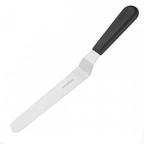 Hygiplas Angled Blade Palette Knife Black 19cm