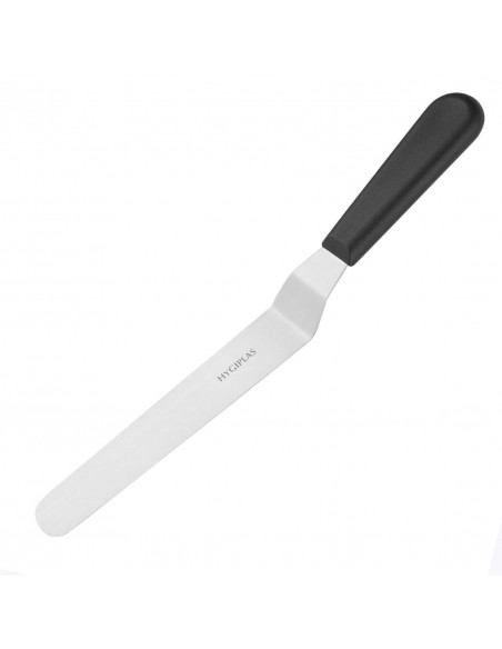 Hygiplas Angled Blade Palette Knife Black 19cm