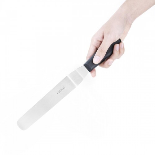 Hygiplas Angled Blade Palette Knife Black 19cm