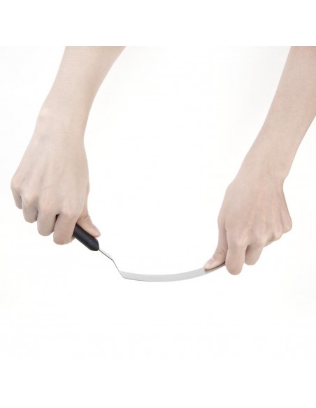 Hygiplas Angled Blade Palette Knife Black 19cm