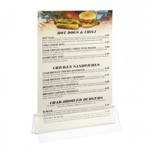 Menu Card Holder