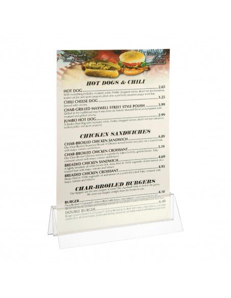Menu Card Holder