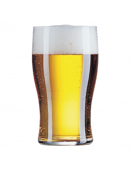 Arcoroc Tulip Beer Glasses 285ml CE Marked