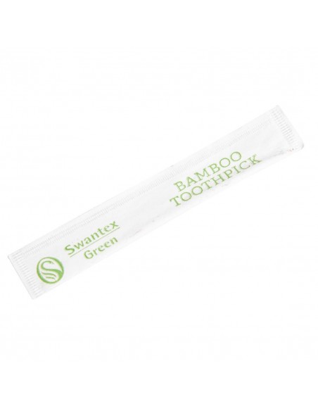 Individually Wrapped Biodegradable Bamboo Toothpicks