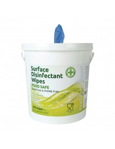 EcoTech Quat-Free Surface Disinfectant Wipes Bucket (500 Pack)