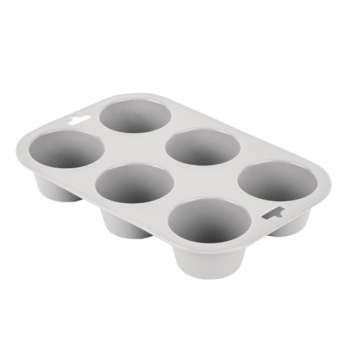 Vogue Flexible Silicone Six Hole Muffin Pan