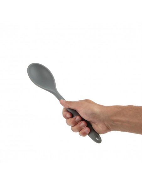 Vogue Silicone High Heat Cooking Spoon Grey