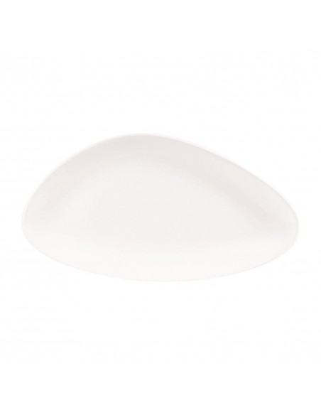 Churchill Lotus Triangular Plates White 350mm