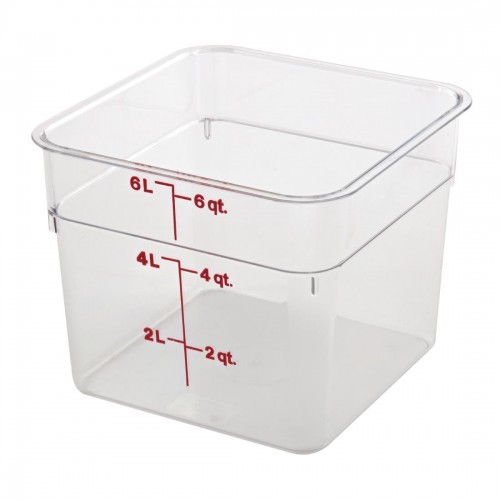 Cambro Square Polycarbonate Food Storage Container 5.7 Ltr