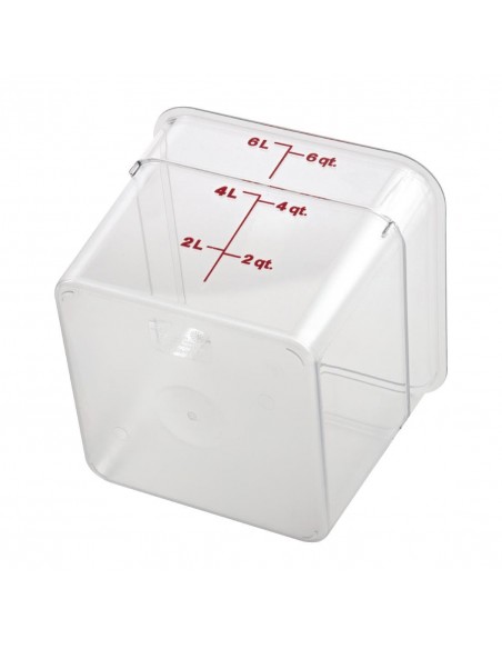 Cambro Square Polycarbonate Food Storage Container 5.7 Ltr